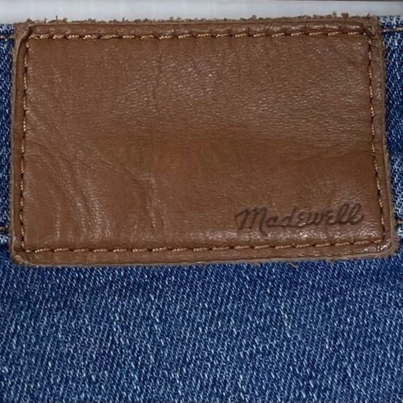 Madewell 10" High-Rise Skinny Jeans in Danny Wash TENCEL Denim Edition 25 - Picture 6 of 8